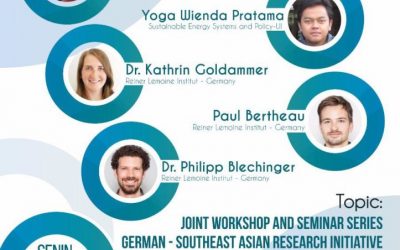 FTUI Seminar Series 2017: Joint Workshop and Seminar Series German-South East Asian Research Initiative for Sustainable Energy Transitions on Islands (RISETI)